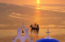 Santorini Volcano & Hot Springs and Sunset on Board