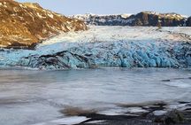 Glacier Hike, South Coast Waterfalls, Black Beach & Sky Lagoon 