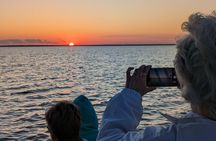Destin: Sunset Cruise on a Back Porch Style Pontoon