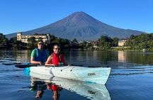 Early Morning Kayaking With Views of Mt Fuji at Lake Kawaguchiko