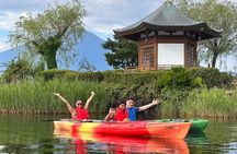 Early Morning Kayaking With Views of Mt Fuji at Lake Kawaguchiko