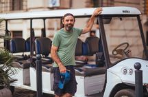 Rome: Evening Golf Cart Semi or Private Tour with Aperitivo