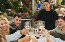 Experience Santorini Award-Winning Wineries with Sunset & snacks.