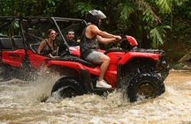 Experience in Atvs in the Mayan Jungle with Cenote and Zip Line