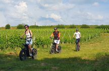 Off-road scooter tour tasting 2 wines in La Louvière
