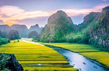 Full Day Ninh Binh Tour from Hanoi: Hoa Lu, Tam Coc, Mua Cave 
