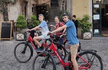 Rome: Street Food Electric Bike Tour with Market Experience