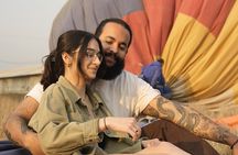 Hot Air Balloon Flight with Breakfast Cave and Pyramids Tour