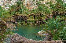 Off-Road: Lake Kournas, Waterfalls, Gorges & Palm Beach Forest