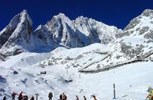 By bullet train from Kunming to Lijiang Jade Dragon snow Mountain
