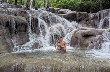 Blue Hole, Secret Falls & River Rapids Tubing from Montego Bay