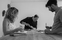 Wood carving workshop in Santorini no1