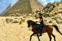 Happy Horse Holidays at Pyramids of Giza