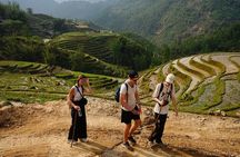 Trekking 1 circle the local village to admire Muong Hoa valley 