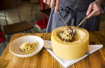 Florence: Flambé Cheese Wheel Truffle Pasta Class & Tiramisù