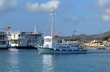 Paros Half Day Wooden Boat Sea Tours in Parikia Bay