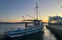 Paros Half Day Wooden Boat Sea Tours in Parikia Bay