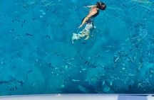 Cagliari Gulf Boat Tour; Swim stops, Snorkeling, Sip & Snacks