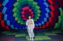 Hot Air Balloon Flight at Sunrise + Buffet Breakfast + Pyramids from CDMX