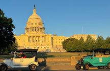 Washington DC Sightseeing Tour by Electric cart or Vintage Car 