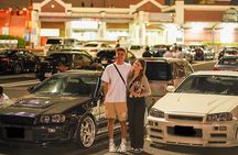 R34 ride and JDM car meet Daikoku PA with Local Guide