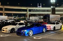 R34 ride and JDM car meet Daikoku PA with Local Guide
