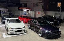 R34 ride and JDM car meet Daikoku PA with Local Guide