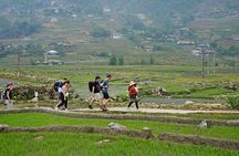 Trekking 1 circle the local village to admire Muong Hoa valley 