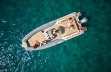 Full Day Capri & Sorrento by Inflatable Boat from Naples