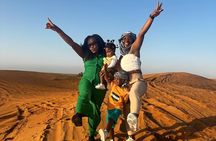 Dubai Morning Desert Safari Sand Boarding & Camel Ride ( jeep)