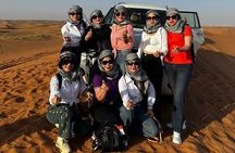 Dubai Morning Desert Safari Sand Boarding & Camel Ride ( jeep)