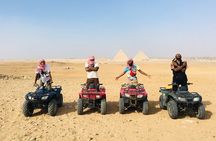 Giza Pyramids, Camel ride and Shopping with ATV Quad bike