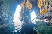 Kayaking Tour Crossing through Tunnel Cave in Hong Kong Geopark