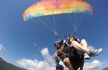 Paragliding Above Lake Ohrid in North Macedonia