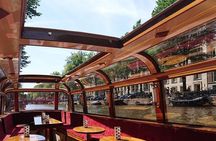 Amsterdam 2 Hour Small-Group Canal Cruise with Dutch Snacks & Bar
