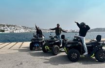 Discover Mykonos ATV Tour with 650cc Quads