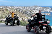 Discover Mykonos ATV Tour with 650cc Quads