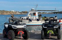 Discover Mykonos ATV Tour with 650cc Quads