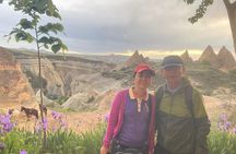 Red & Rose Valley Sunset Hiking Tour with a Trekking Dog "Oscar"
