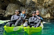 Pula: Sea Cave Kayak Tour with Snorkeling and Swimming