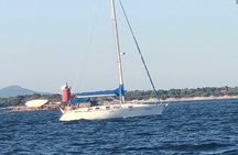 2-hour sunset tour by sailboat with aperitif. 