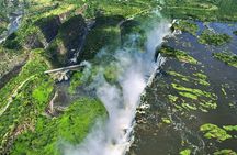 Helicopter Flight+window Seat Guarantee over the Victoria Falls