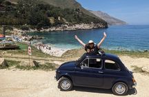 Tour in Palermo and Mondello driving an original classic Fiat 500