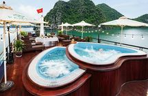 Pamela Halong Bay 5 Star Cruise with Jacuzzi Pool and Transfer