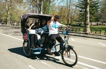 Private Central Park Guided Pedicab Tour