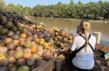 Prawn Catching and Private Authentic Ben Tre day Tour from HCM 