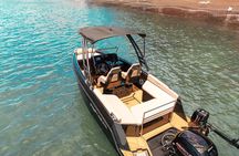 Rent a SpeedBoat in Santorini with License or Skippered