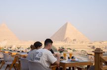 Great Pyramid Inn Dinner With Pyramids View