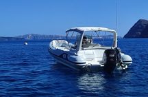 Private boat tour in Santorini with wine tasting in Therasia 