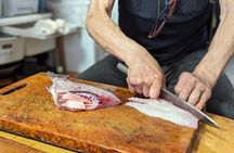 Tsukiji Fish Market Tour & Buy fish to eat at Hidden Home Kitchen